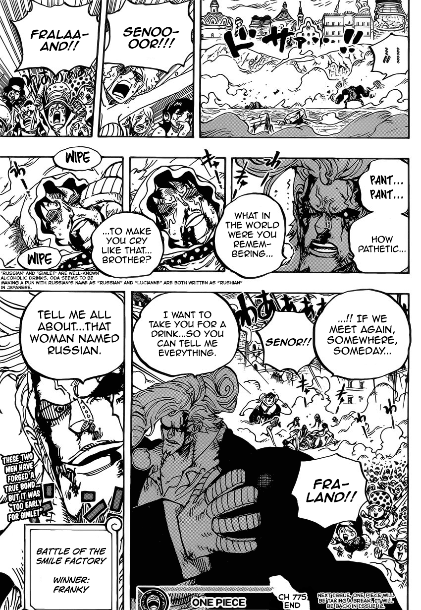 One Piece, Chapter 775 image 19
